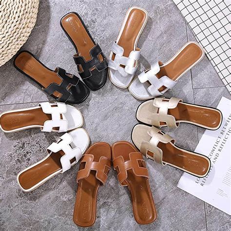 white hermes sandals dupe|hermes knockoff sandals.